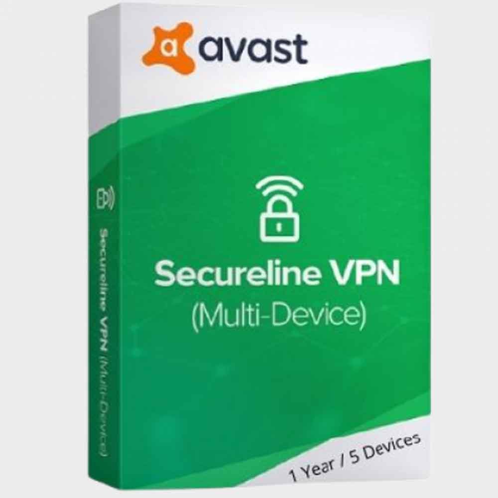Avast SecureLine VPN — 5 Devices, 1 Year (Global Listing) — product image from NextGenTeky