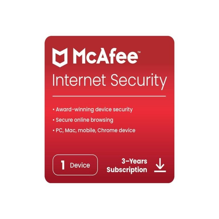 McAfee Internet Security — 3 Devices (2026) — product image from NextGenTeky