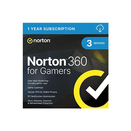 Norton 360 for Gamers — 3 Devices (2026) — product image from NextGenTeky