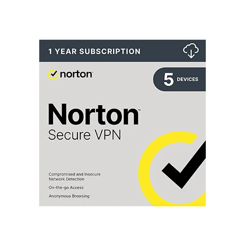 Norton Secure VPN — Up to 5 Devices (2026) — product image from NextGenTeky